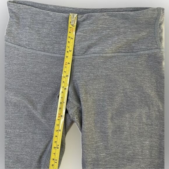 Lululemon Wunder Under Crop Legging 21" gray size 4 - Picture 5 of 9